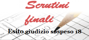 Scrutini finali debiti 18