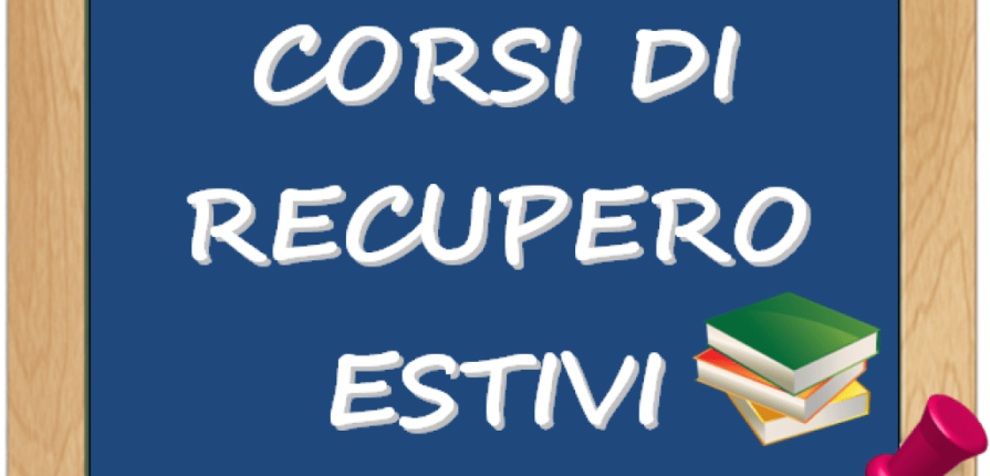 corsi di recupero estivi